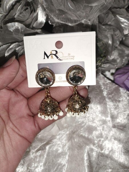 Girls Indian Jhumka Earrings