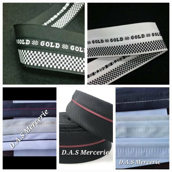 Ruban décoratif en gros-grain