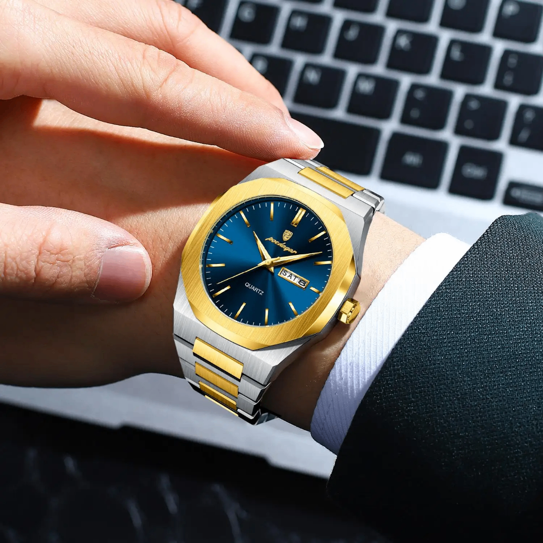 Montre homme luxe étanche 3ATM