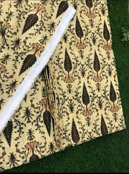 2 ps Unstitch Suit khaddar