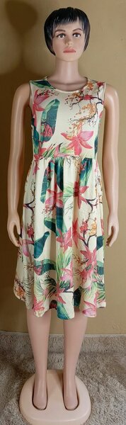 Robe d'été imprimé floral