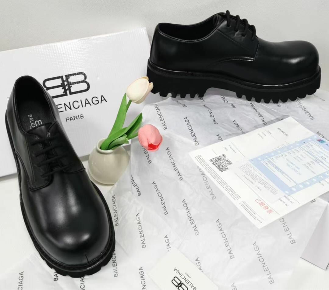 Balenciaga Chaussures Derby Hommes
