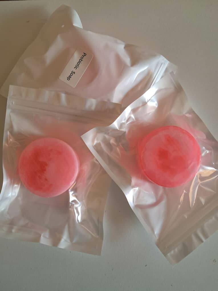 Probiotic soap