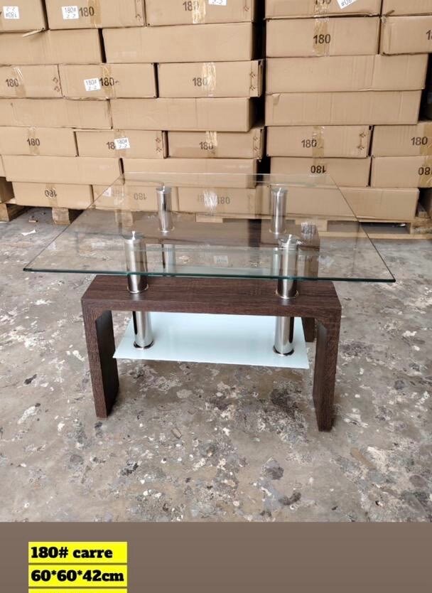 Tables basses en verre moderne