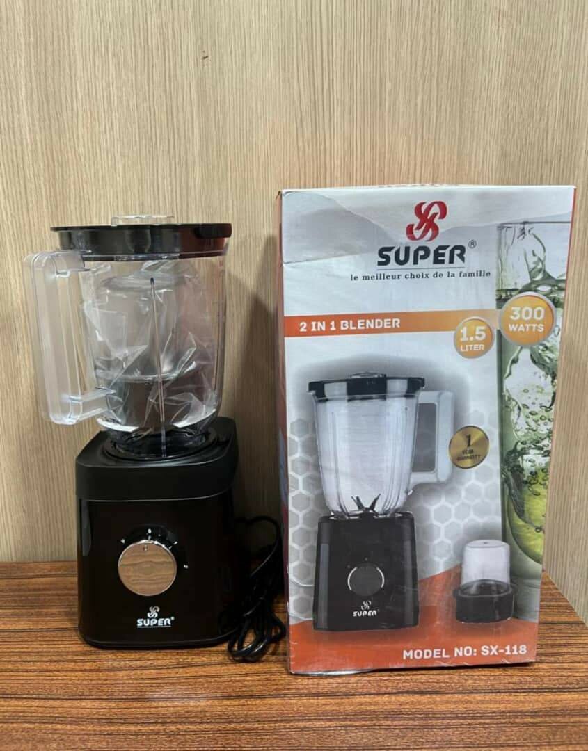 Blender Super 2 en 1, 1.5L