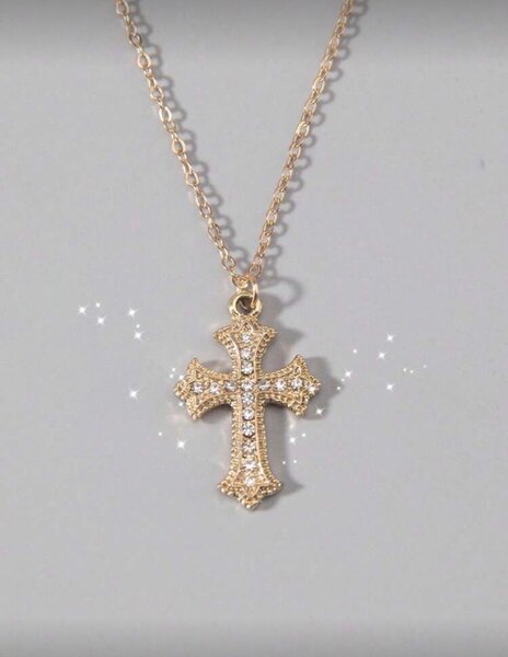 Collier Croix Éclatante