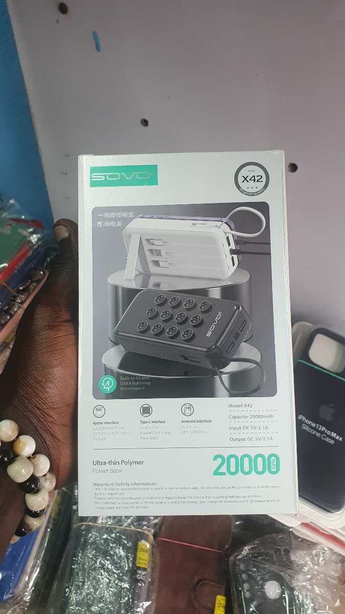 Power Bank 20000mAh Compact