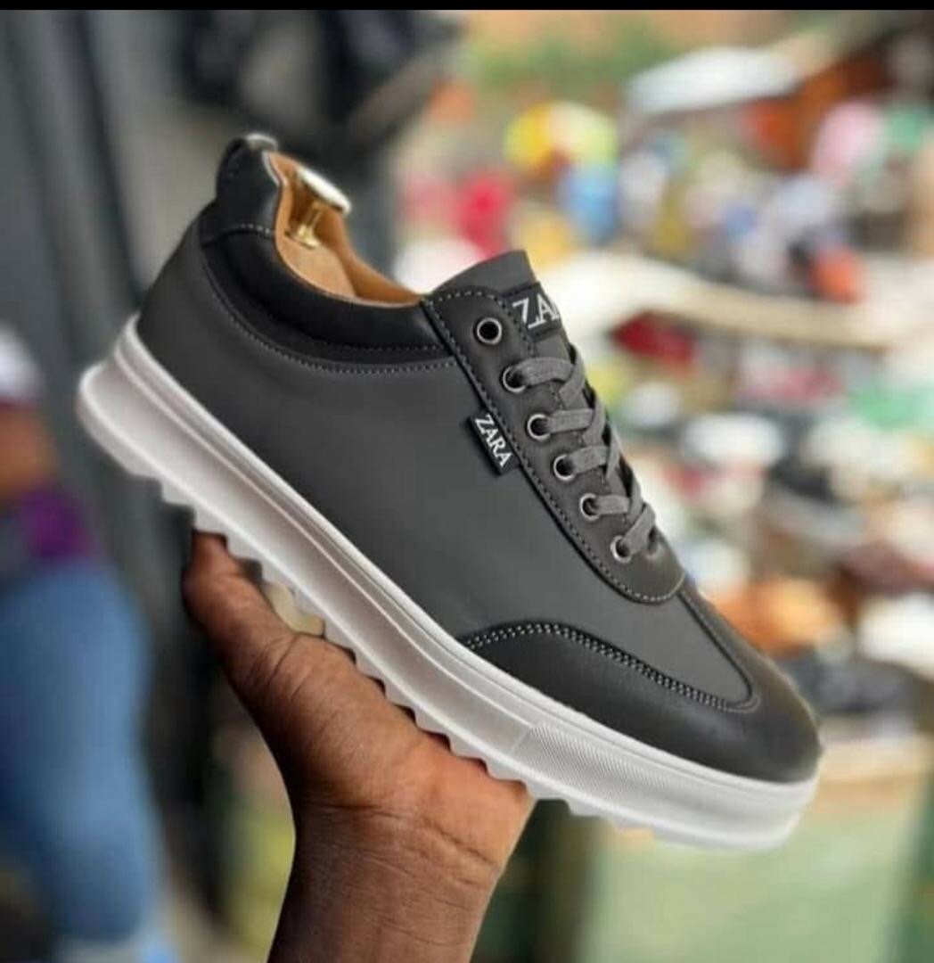 Baskets hommes noires Zara