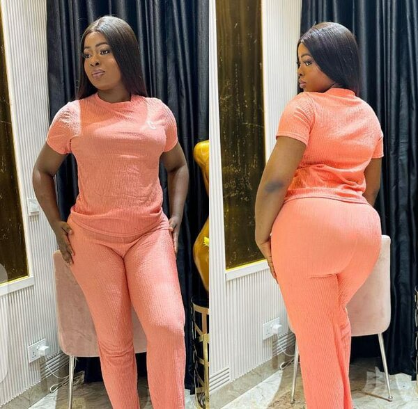 Ladies top and down apparel