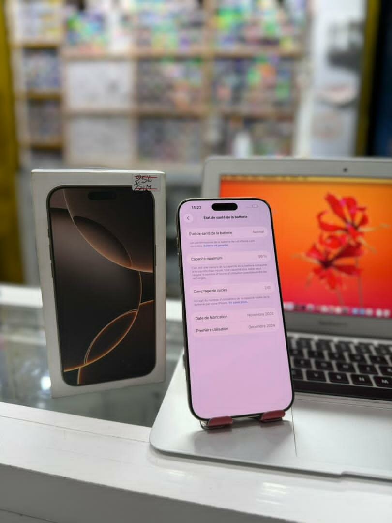 iPhone 16 pro Max écran iCloud