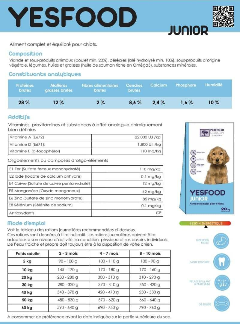 Yesfood Puppy Super Premium