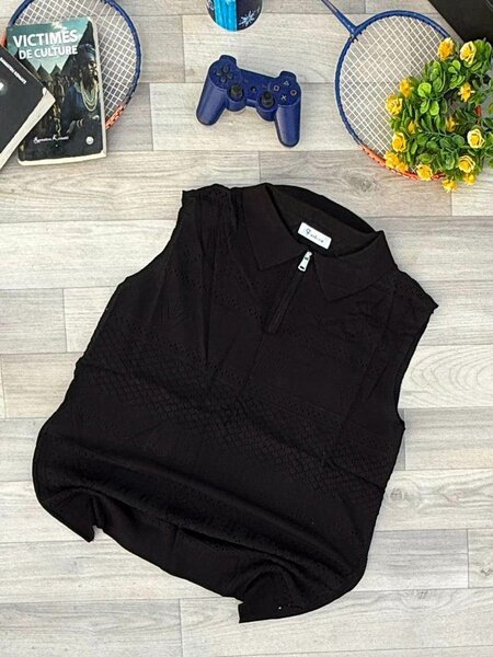 Débardeur élégant avec col