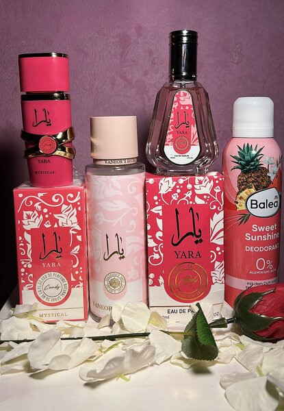 Coffret Parfum et Déodorant Rose