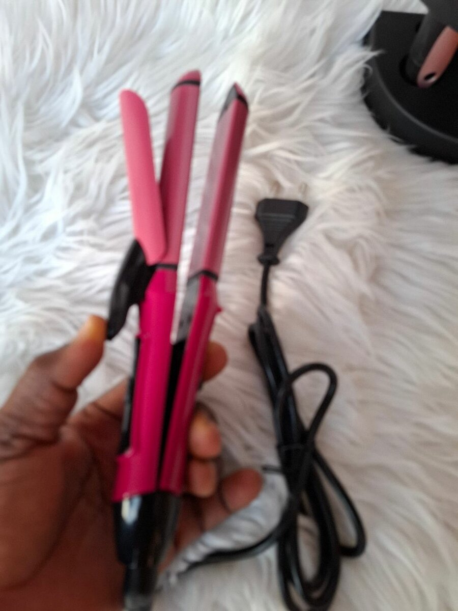 Mini curl and straight  set