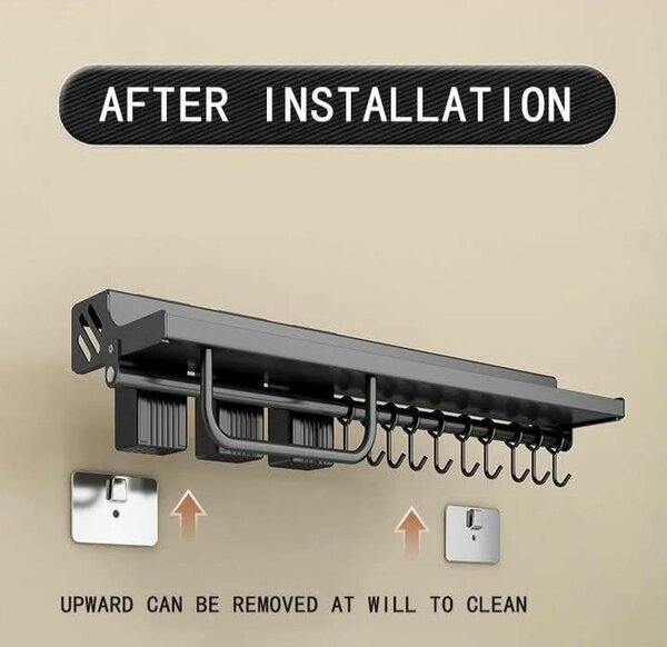 Étagère murale de cuisine multifonction