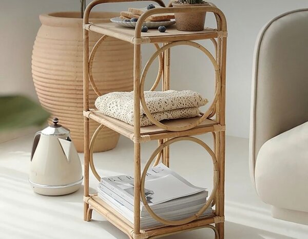 Rattan interior cabinet