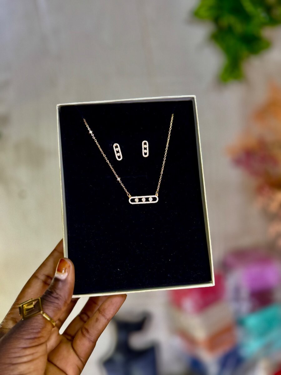 Ensemble bijoux en plaqué