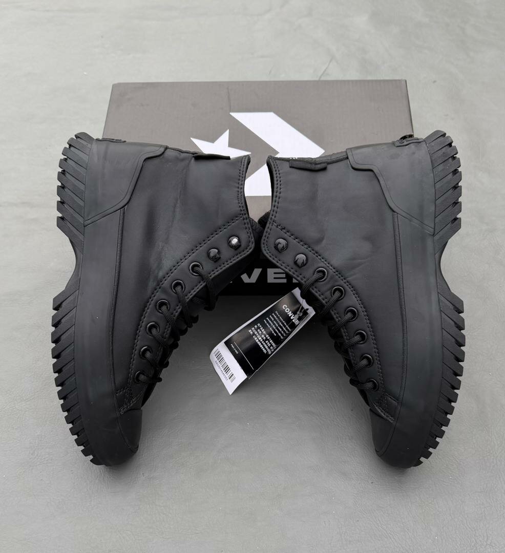 Bottes noires Converse robustes