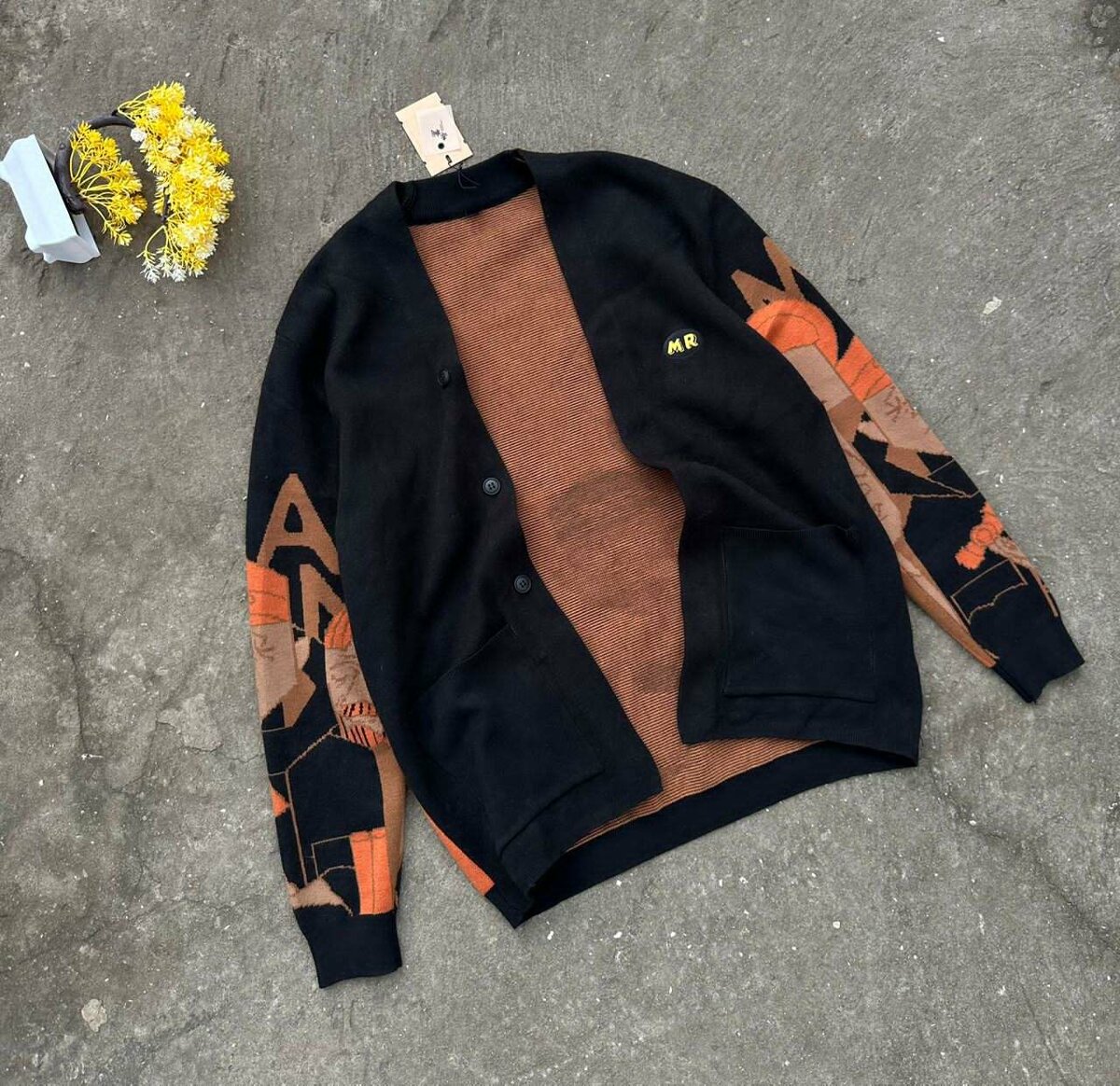 Cardigan imprimé élégant