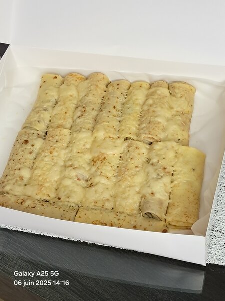 15 Crêpes fourrées