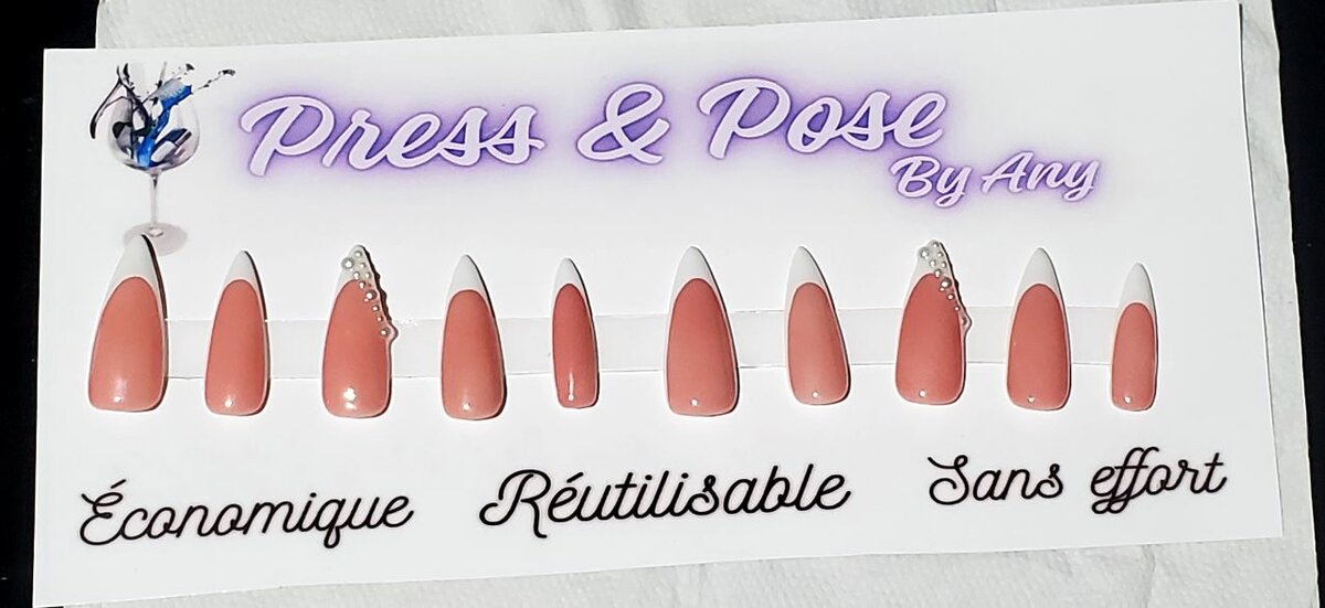 Ongles Press & Pose Réutilisables