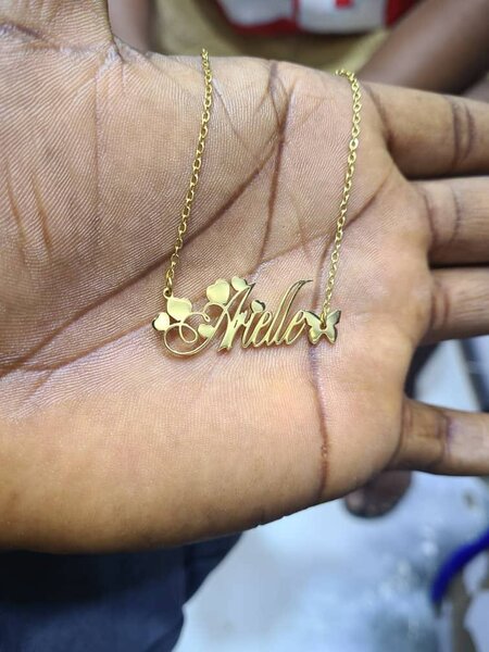 Collier Personnalisé or
