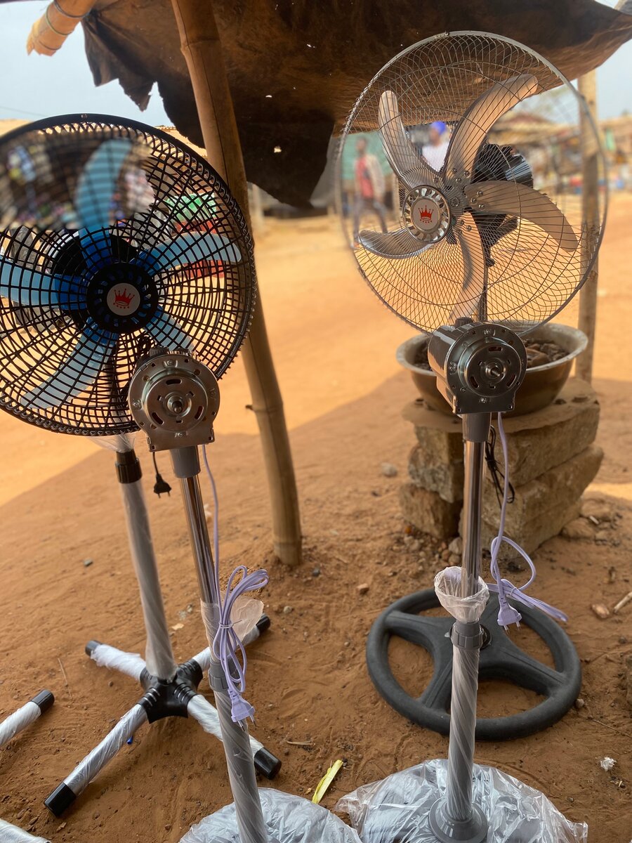 Ventilateur sur pied réglable