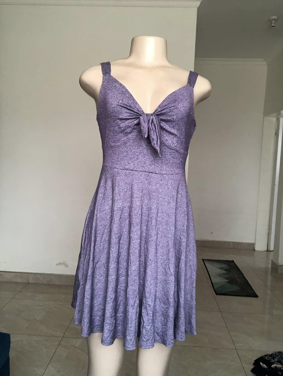 Dress violet