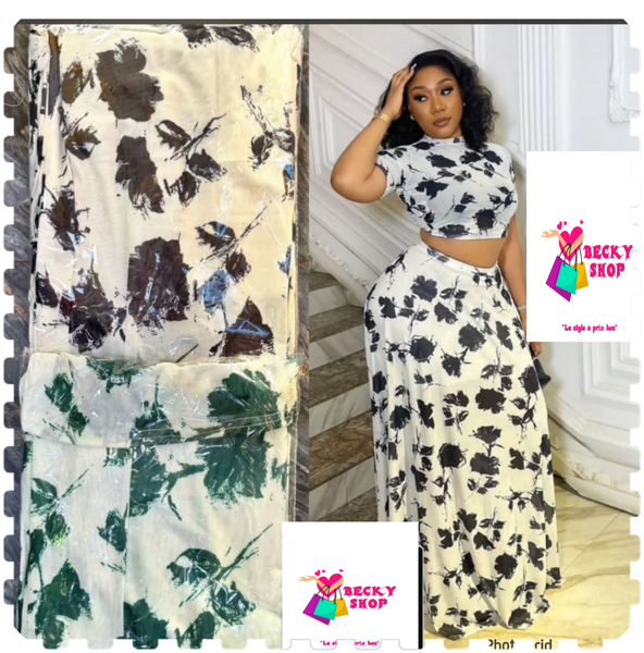 Robe deux pièces élégante