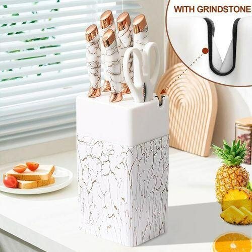 Premium 7 Piece Kitchen Knife Set Complete Cutlery Set