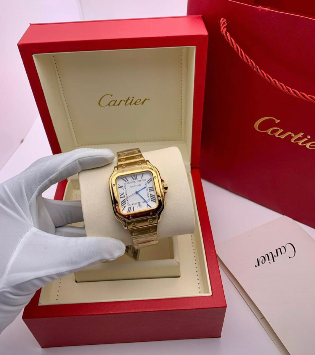 Montre Cartier Santon élégante