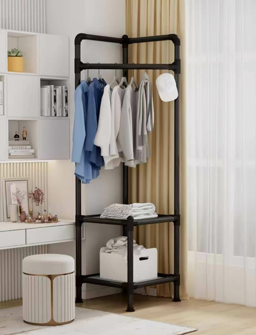 Porte-Manteau D'Entrée Avec 2/3 Étagères Porte-Manteau