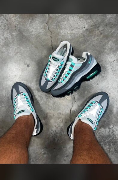 Baskets Air Max 95 Gris
