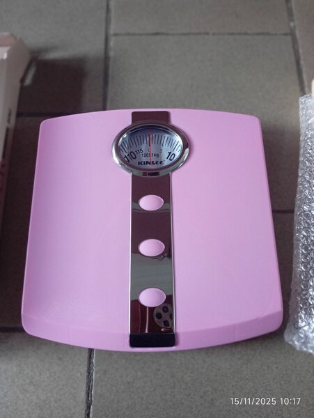 Balance rose analogique