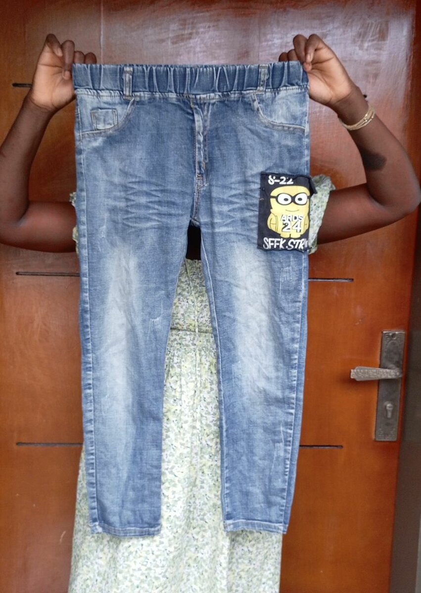 Pantalons élastiques pour enfants