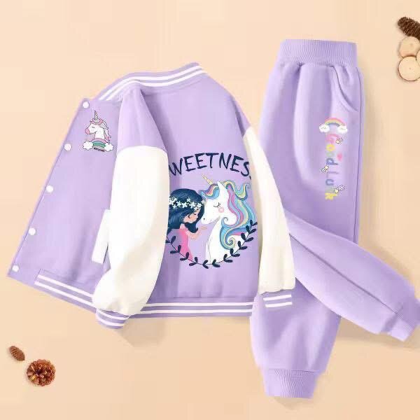 Ensemble Sweatshirt Licornes