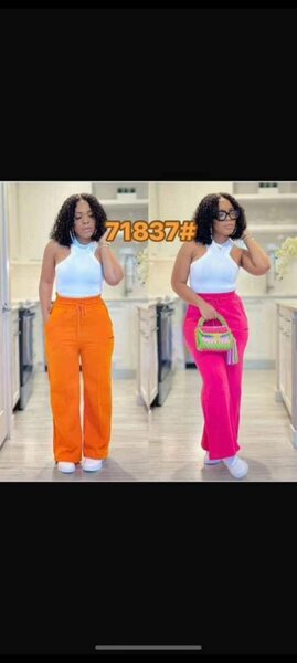 Pantalon cargo tendance