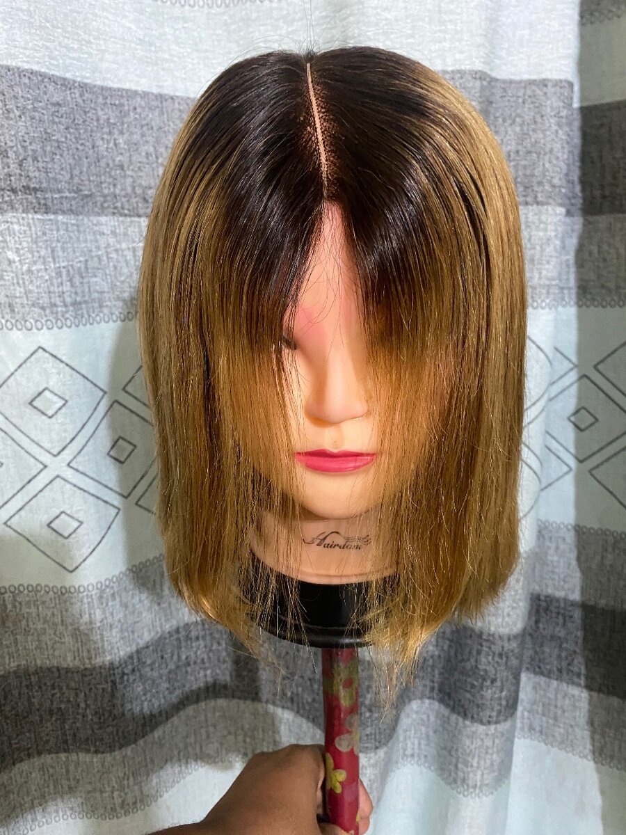 Perruque naturel prends le fer