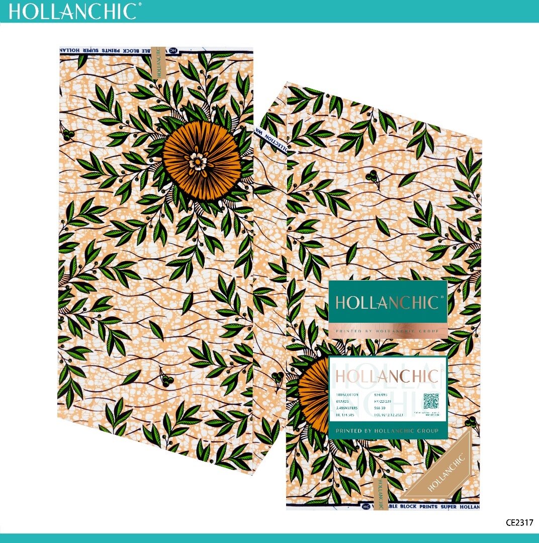 Tissu Wax Africain Coloré