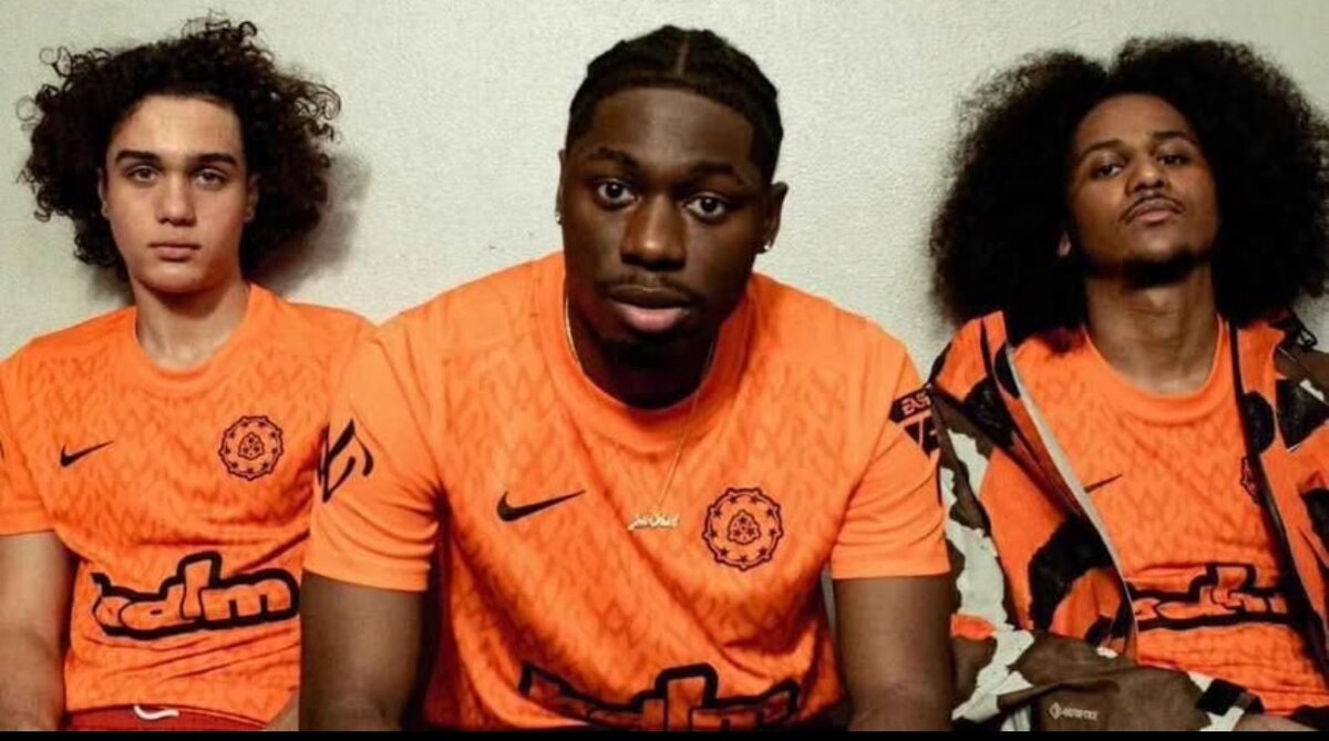 Maillot de Football Orange