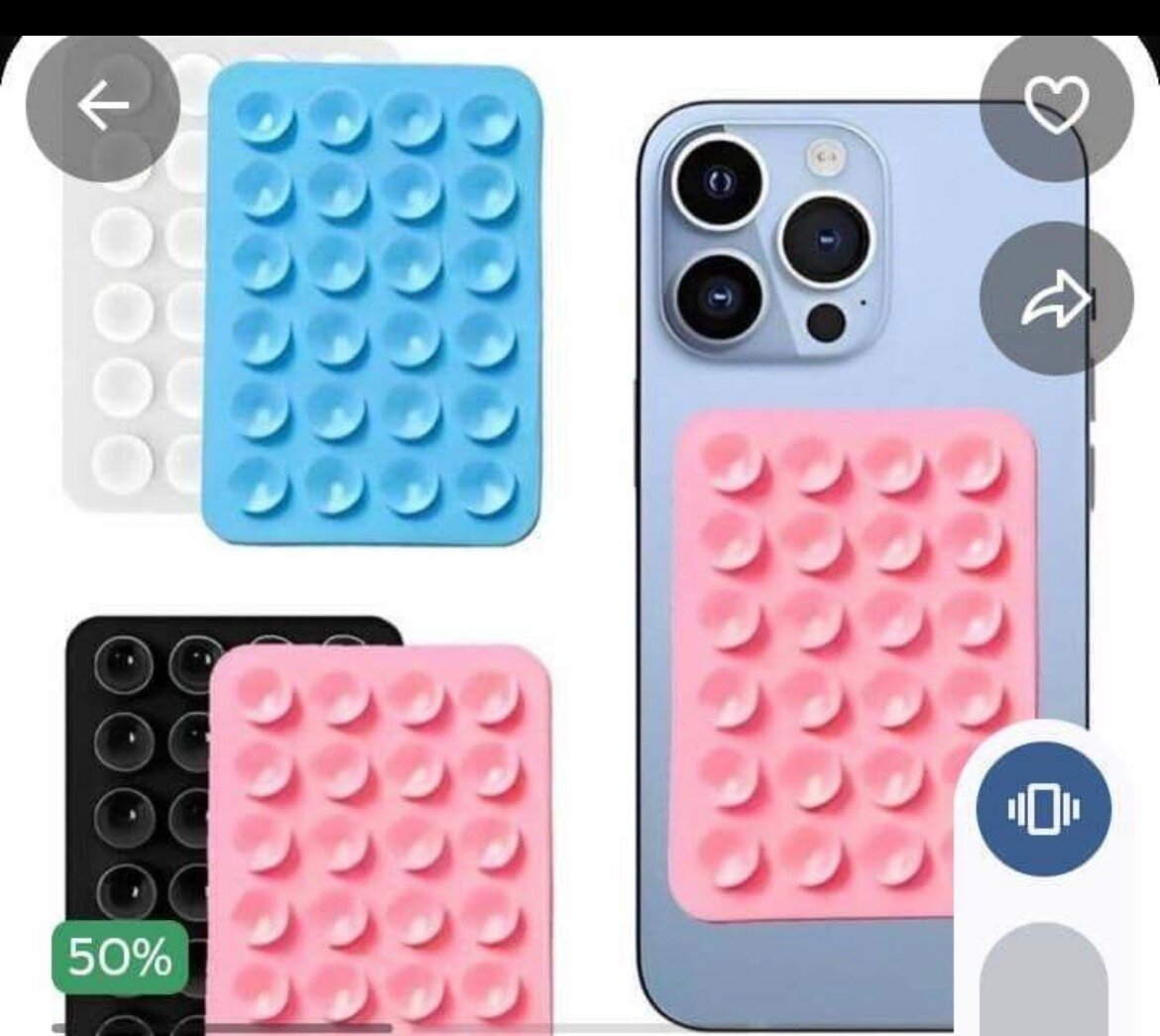 Patch antidérapant pour téléphone