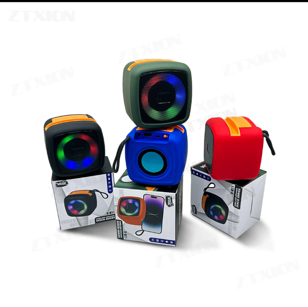 Enceinte Bluetooth LED portable