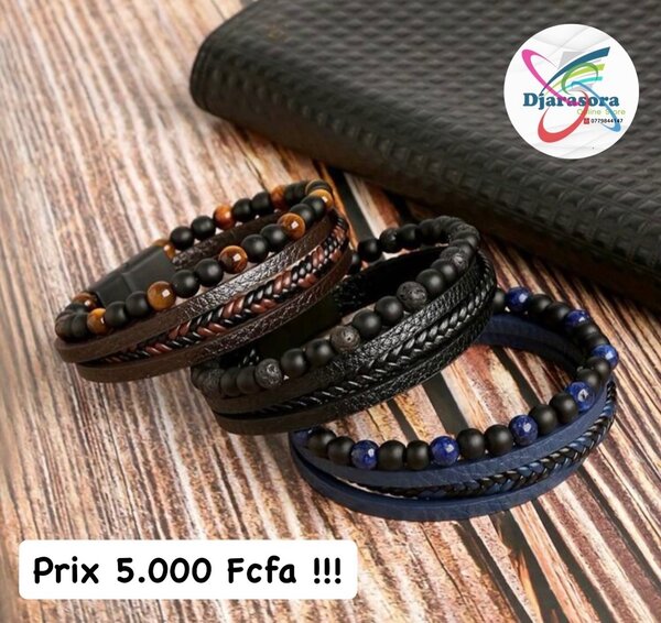 Bracelet cuir véritable