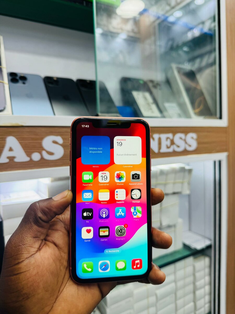 Xr 64Go sans ID  dos fissuré