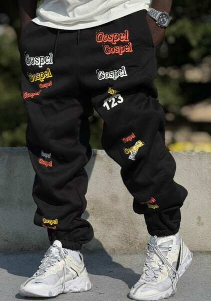 Pantalons de survêtement graphiques urbains