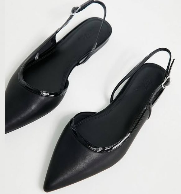 Flat slingback