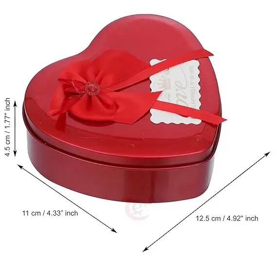 Heart shape valentine day gift box with 1 teddy beer, Roses