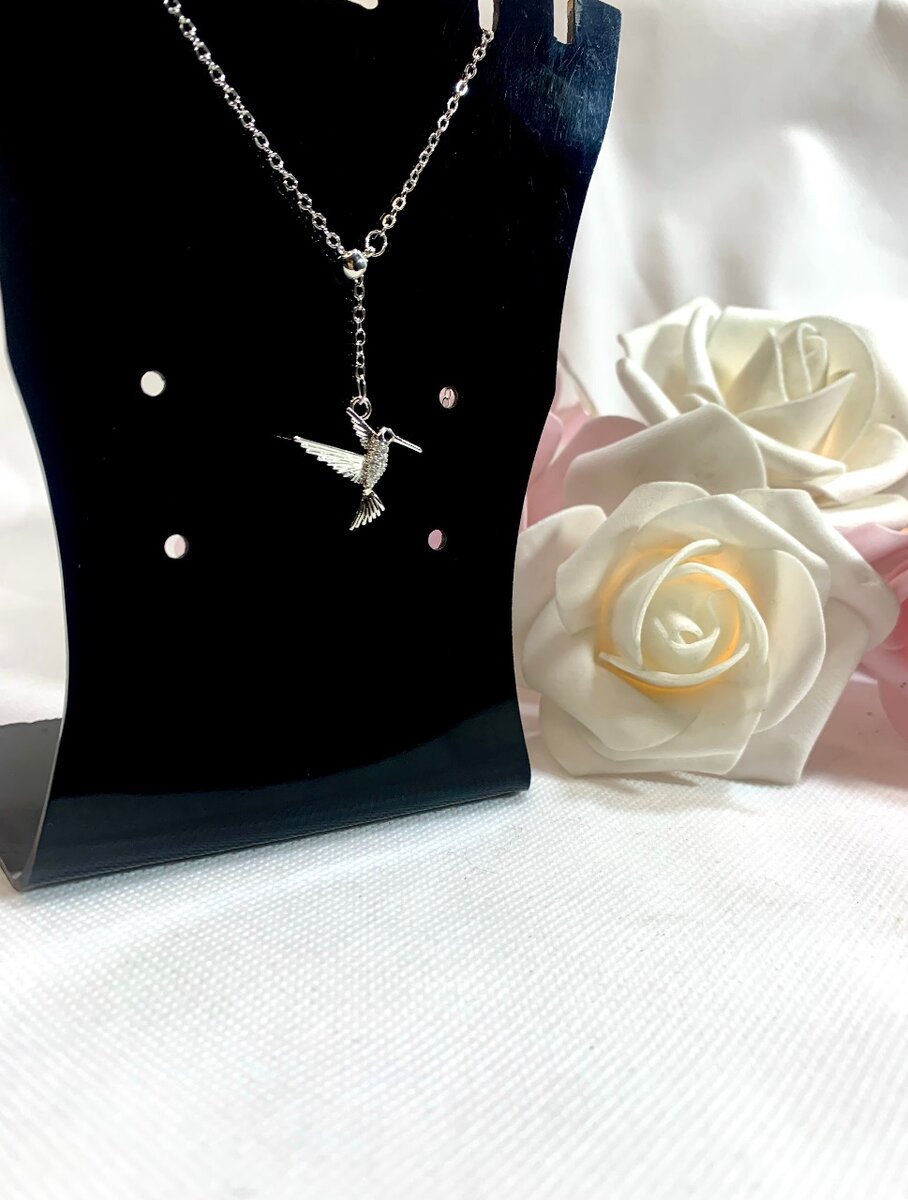 Elegant Silver Dove Pendant