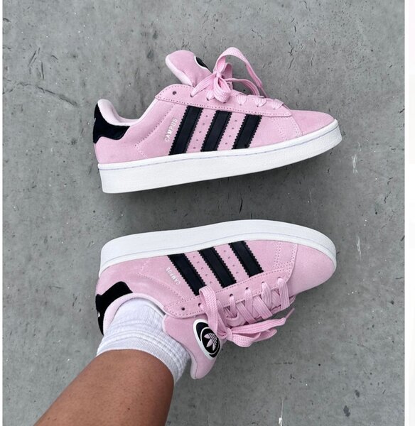 Baskets roses tendance