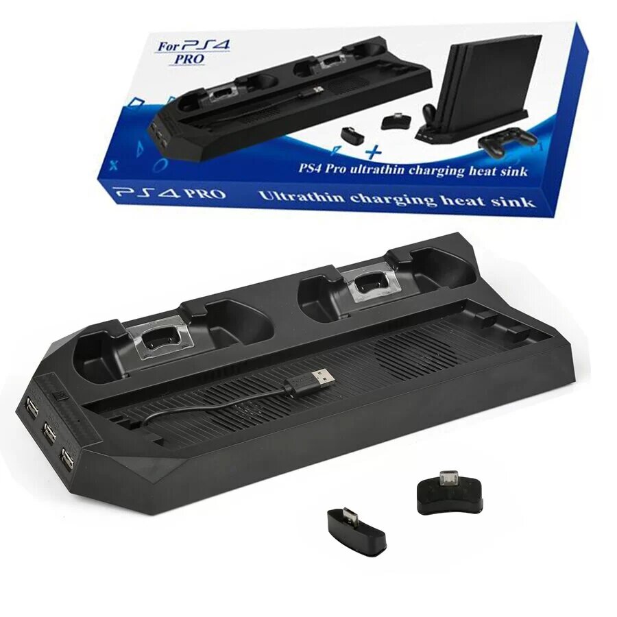 Refroidisseur ps4 avec station de charge